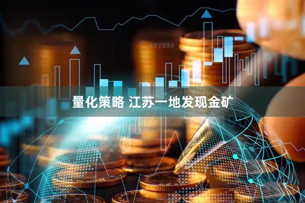 量化策略 江苏一地发现金矿
